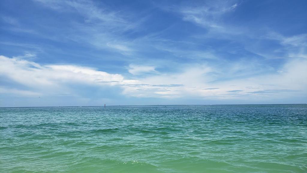 a large body of water under a cloudy sky at Nordvind Beach Resort in St Pete Beach