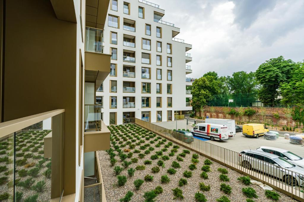 Budova, v ktorej sa apartmán nachádza