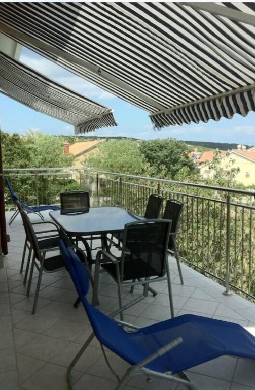 Balkon lub taras w obiekcie Apartman Silo