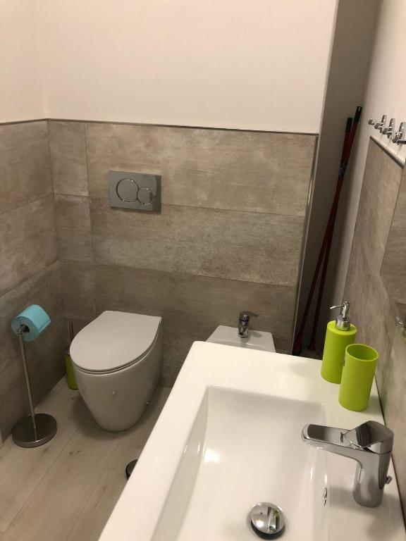 Koupelna v ubytování Skyandsand Alghero