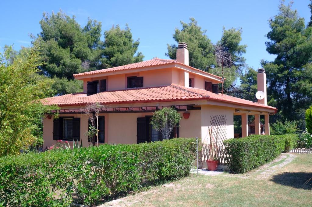 Vonkajšia záhrada v ubytovaní Residence on the Hill near the Sea