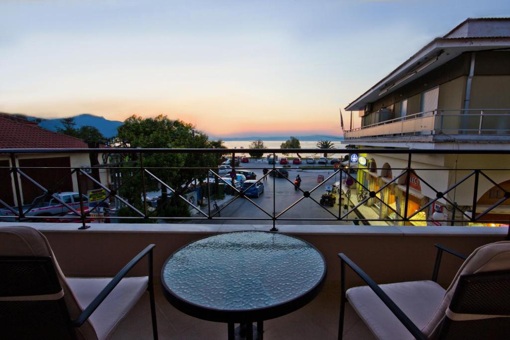 Balkón nebo terasa v ubytování Hotel Galini
