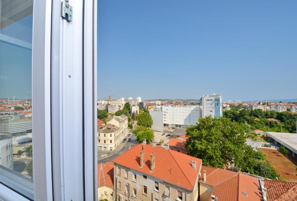 Výhľad na mesto Zadar alebo výhľad na mesto priamo z apartmánu
