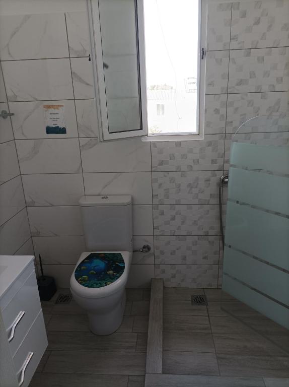 Koupelna v ubytování Dimitra Apartments