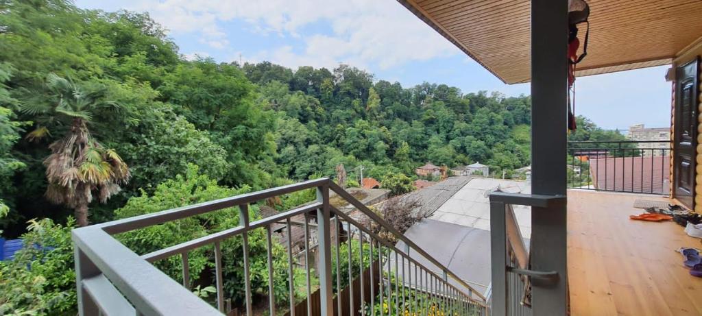 Balkón nebo terasa v ubytování Guest House Yana