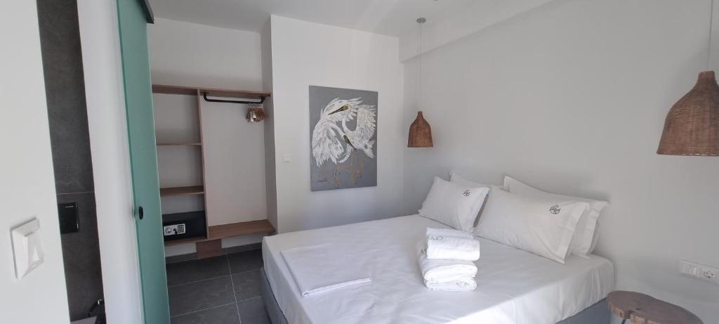 Postel nebo postele na pokoji v ubytování Olvion Luxury Living