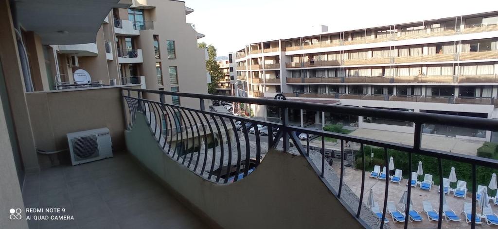 Balkón nebo terasa v ubytování GRENADA 22B Private Apartment SUNNY BEACH