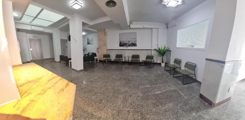 Posezení v ubytování Hostal Nerjasol
