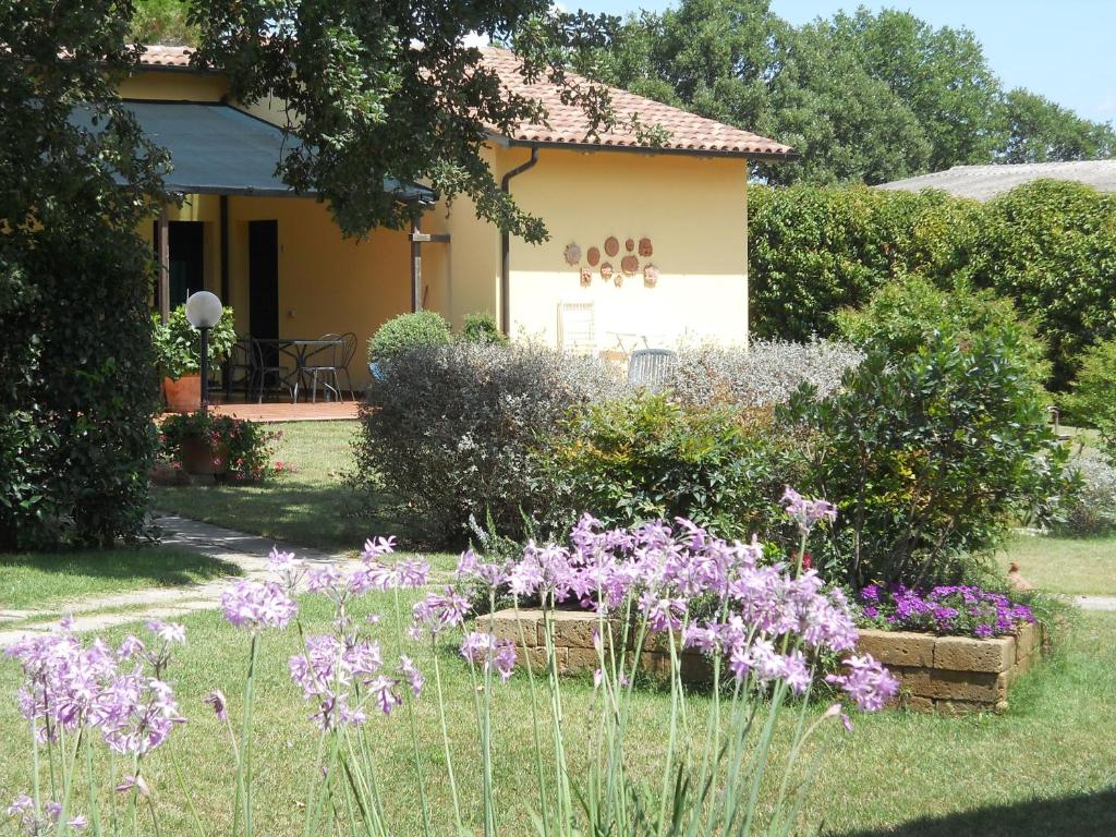 Zahrada ubytování Agriturismo Poggio Sassineri
