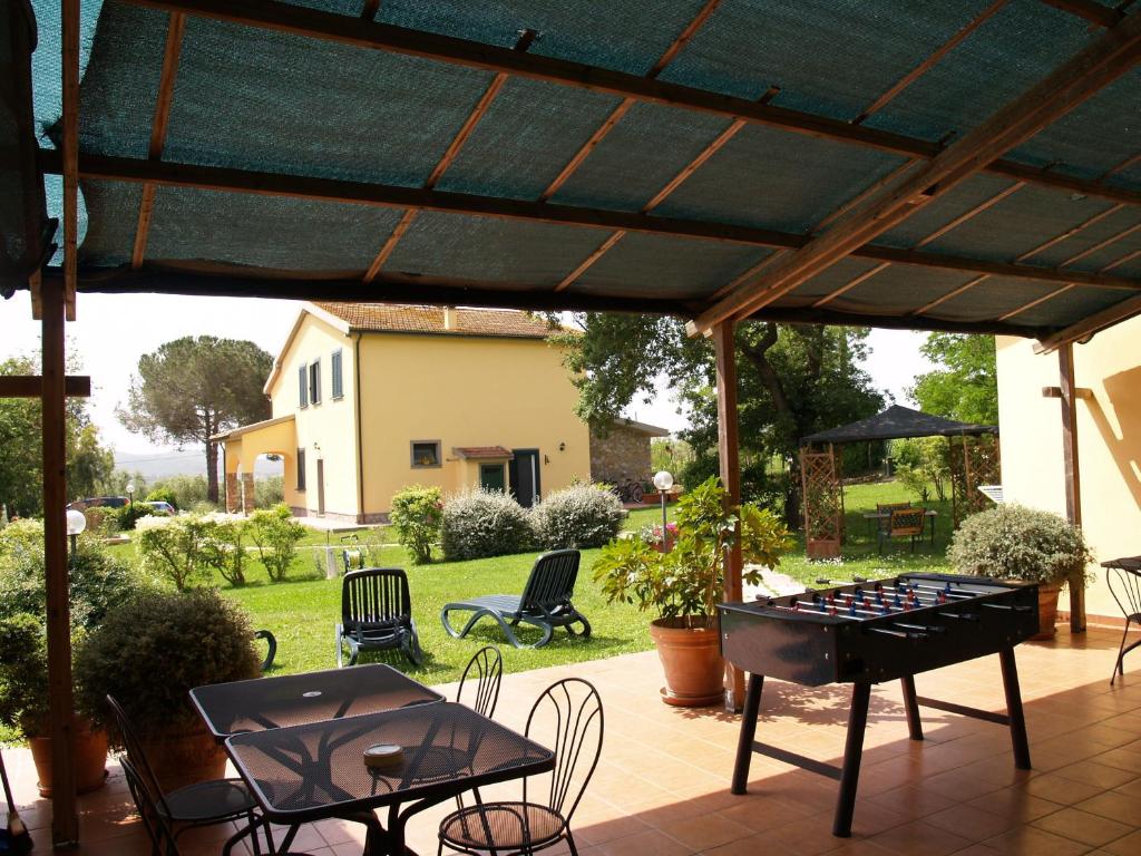 Zahrada ubytování Agriturismo Poggio Sassineri