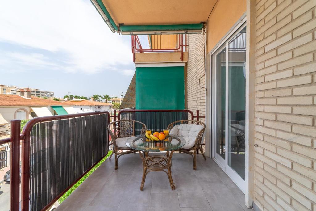 A balcony or terrace at Myflats Premium Santa Pola