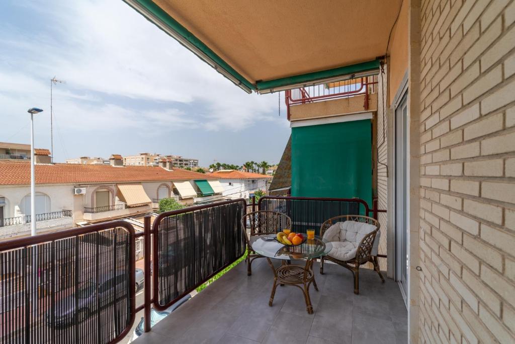 A balcony or terrace at Myflats Premium Santa Pola