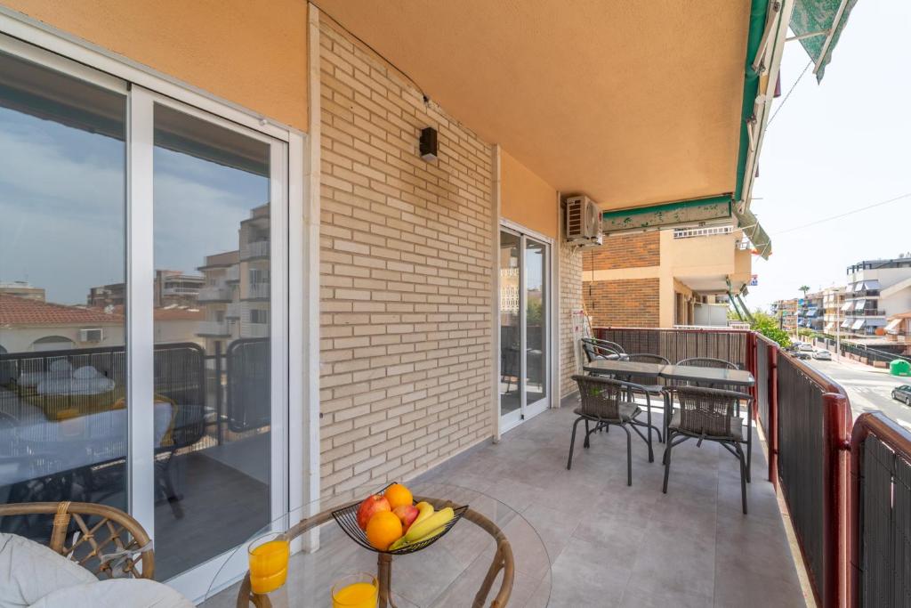A balcony or terrace at Myflats Premium Santa Pola