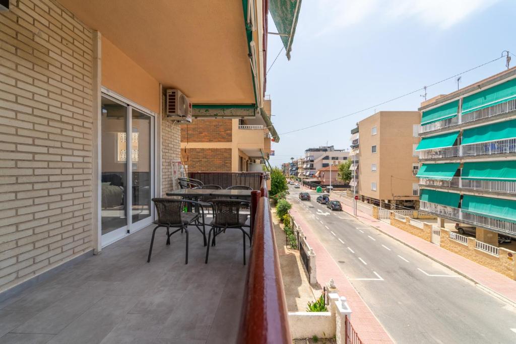 A balcony or terrace at Myflats Premium Santa Pola