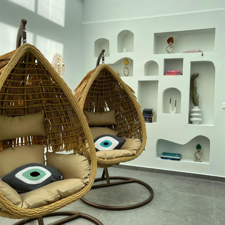 Posezení v ubytování Olvion Luxury Living