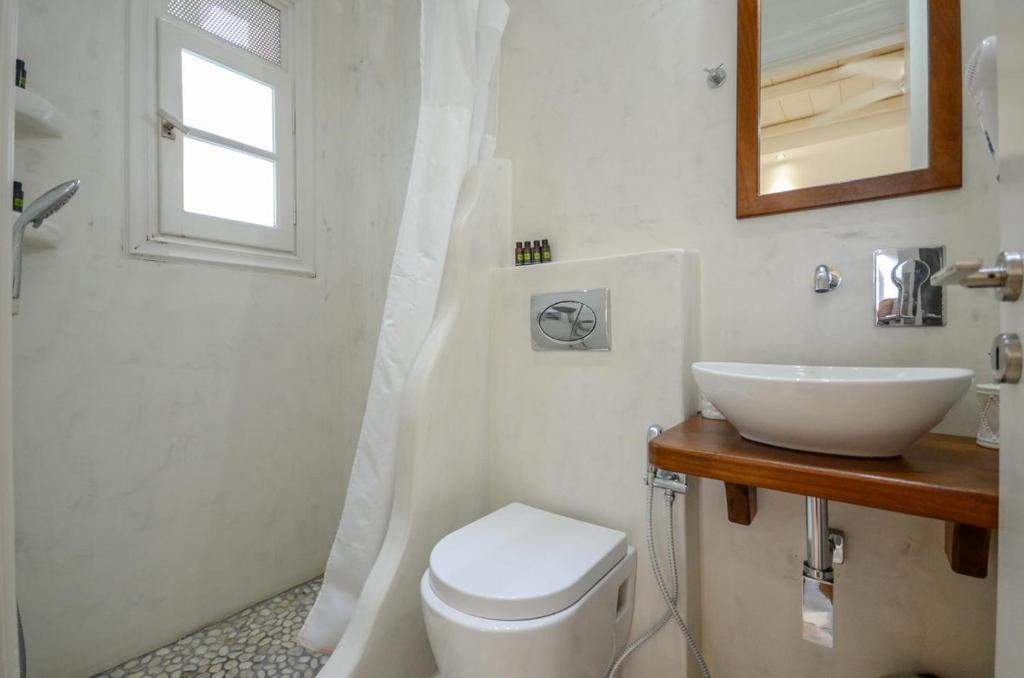 Kúpeľňa v ubytovaní Ostria Hotel
