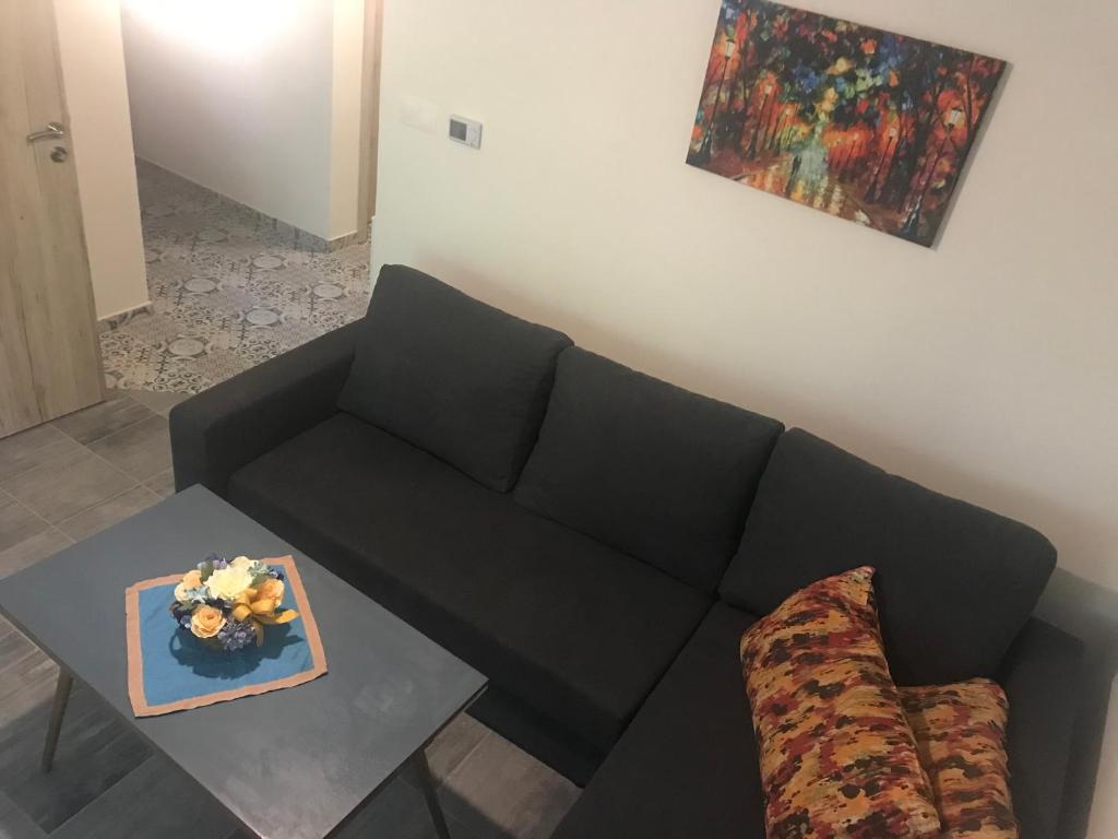 Posezení v ubytování chata Modrá