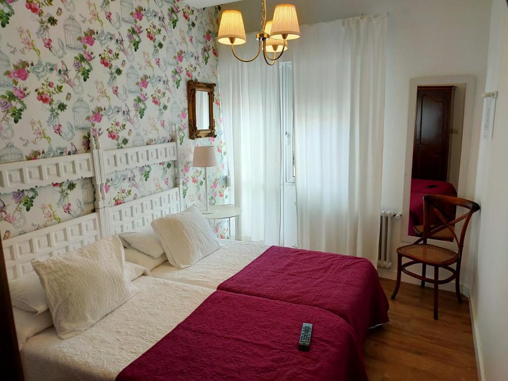 Posteľ alebo postele v izbe v ubytovaní Casa castro
