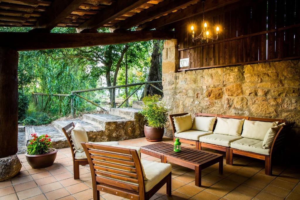 Posezení v ubytování Apartament Rural el Corral