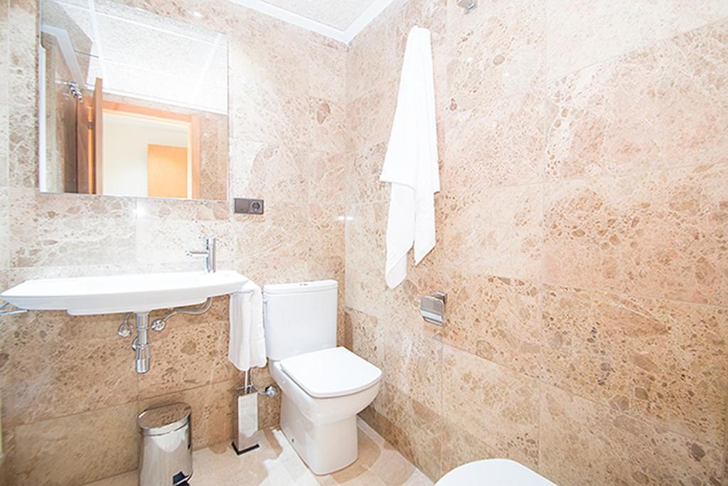 Kúpeľňa v ubytovaní Viveros Apartments
