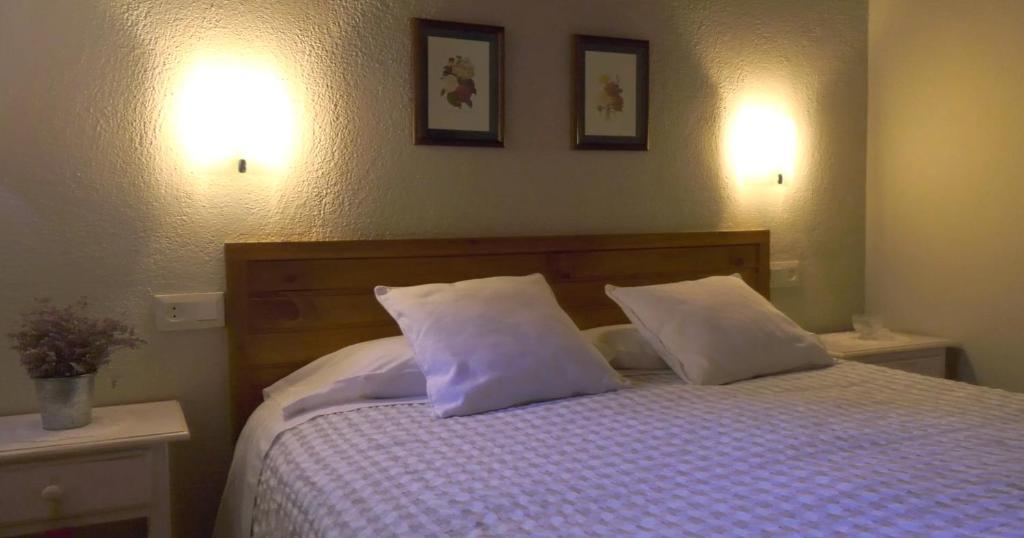 Postel nebo postele na pokoji v ubytování Apartament Rural el Corral