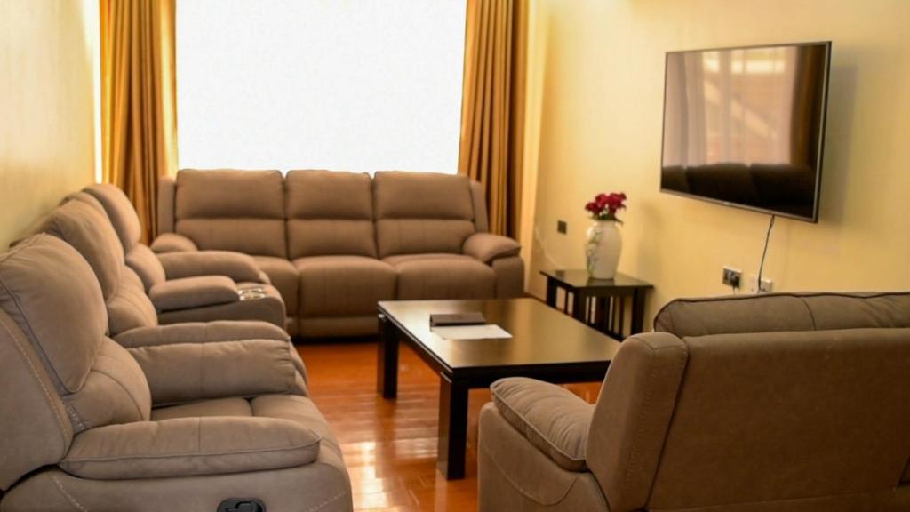 Posezení v ubytování Esiankiki Resort & Spa - Nanyuki