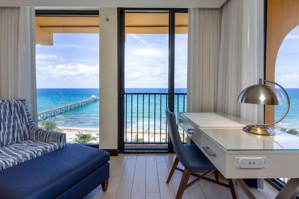 Wyndham Deerfield Beach Resort - Wellness King Room Met Uitzicht Op De Oceaan - Niet -roken