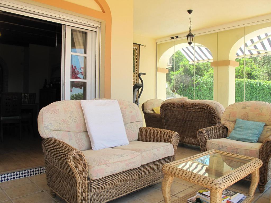 Posezení v ubytování Alhaurin holiday villa