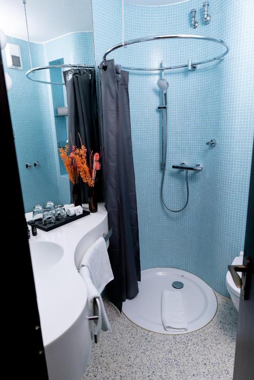 Koupelna v ubytování Luxstay Karben - Self-Check-In