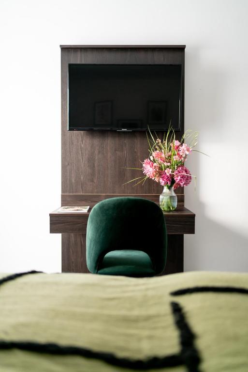 Posezení v ubytování Luxstay Karben - Self-Check-In