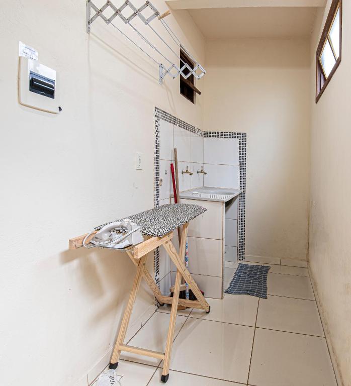 Kuchyň nebo kuchyňský kout v ubytování Village Funchal, Lençóis