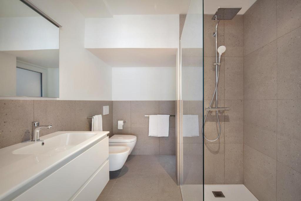 Kúpeľňa v ubytovaní Apartment Azzurro