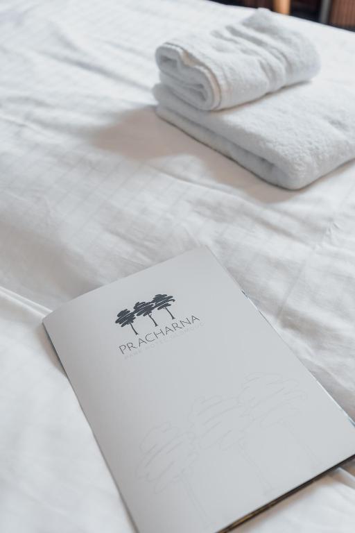 Postel nebo postele na pokoji v ubytování Prachárna Park Hotel Olomouc