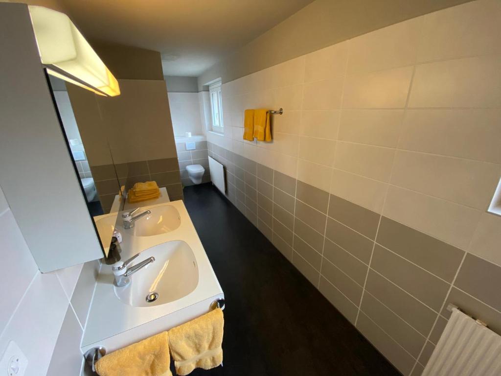 Vannituba majutusasutuses Hotel Mountime