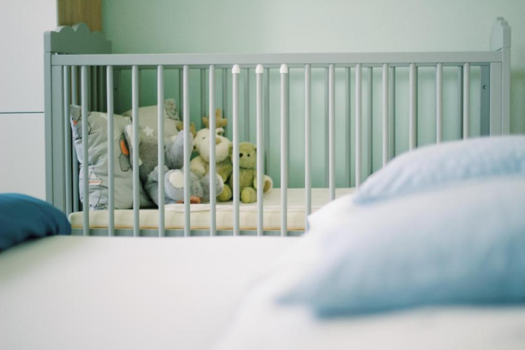 Postel nebo postele na pokoji v ubytování Apartmán "Pod Rokem"
