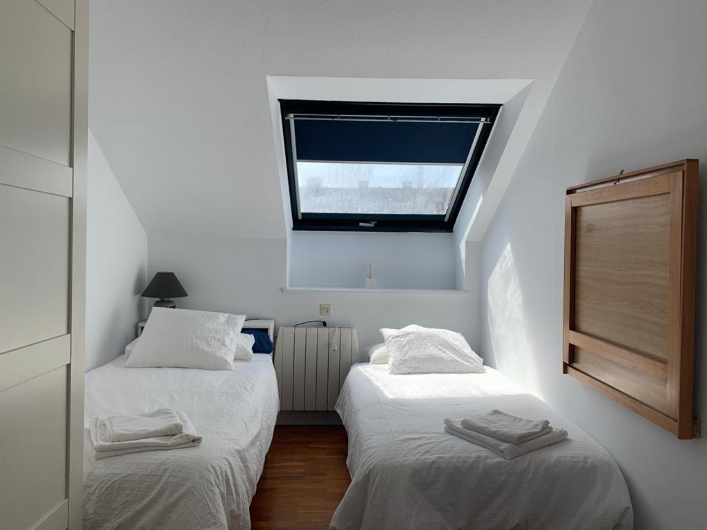 Postel nebo postele na pokoji v ubytování Apartamento Manuel Romano 7