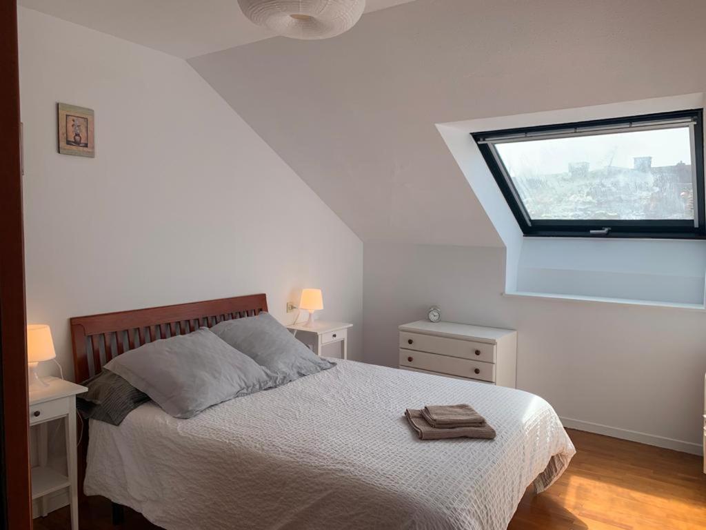 Postel nebo postele na pokoji v ubytování Apartamento Manuel Romano 7