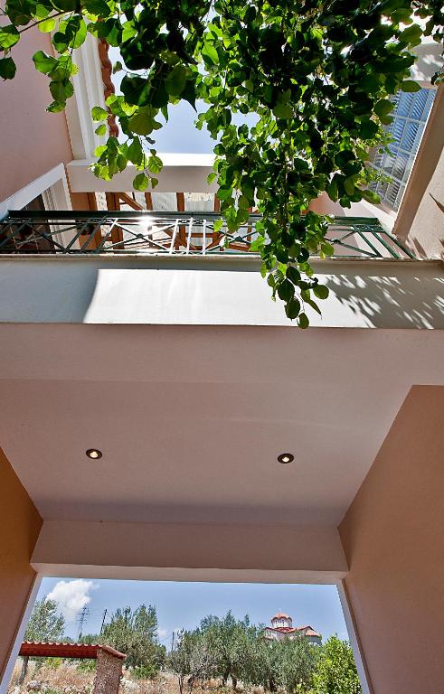 Balkon lub taras w obiekcie Drimouras Apartments