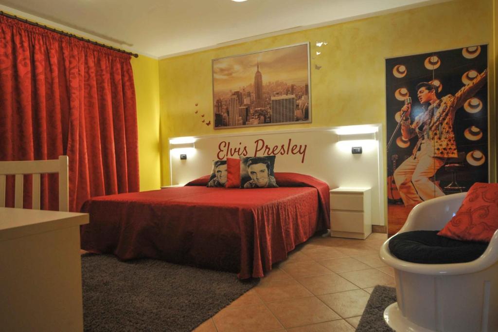 Posteľ alebo postele v izbe v ubytovaní B&B UN'ALTRA VITA