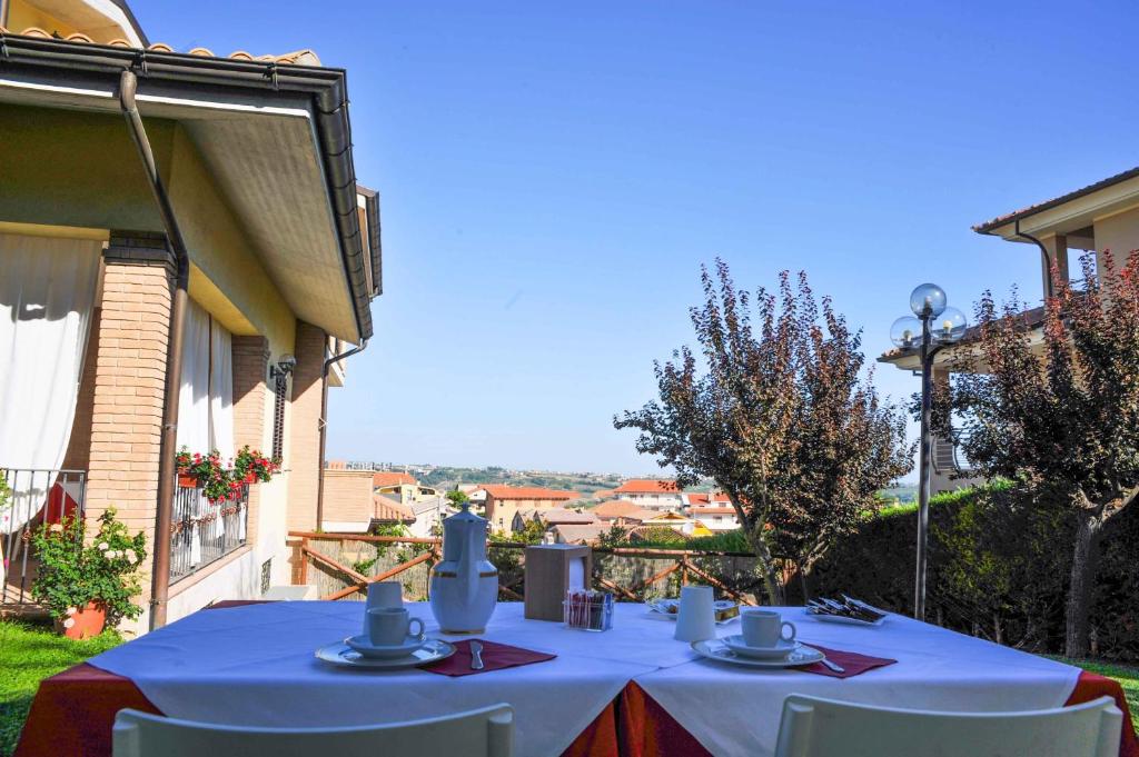 Balkón alebo terasa v ubytovaní B&B UN'ALTRA VITA