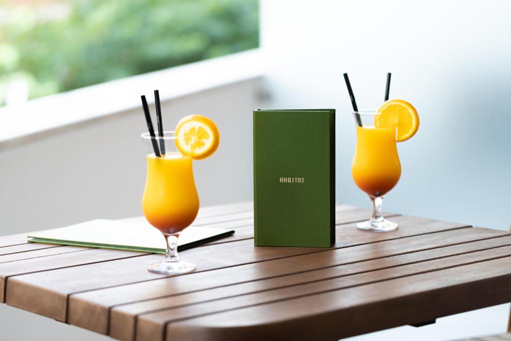 Nápoje v ubytování Habitat Hotel Tirana