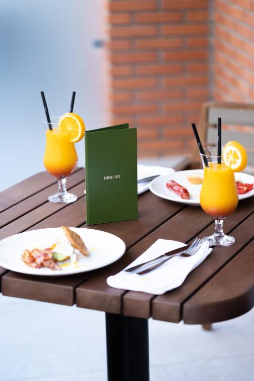 Nápoje v ubytování Habitat Hotel Tirana