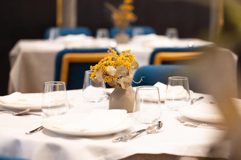 Restaurace v ubytování Habitat Hotel Tirana