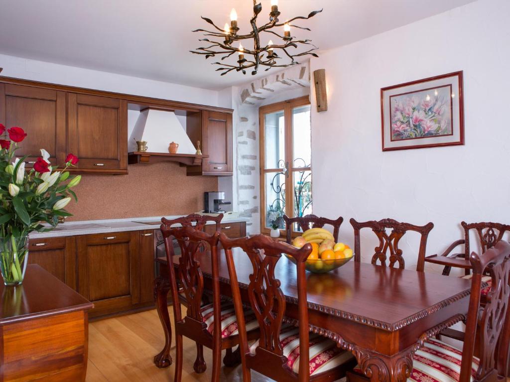Kuchyň nebo kuchyňský kout v ubytování Villa Lošinj