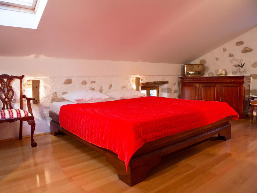 Postel nebo postele na pokoji v ubytování Villa Lošinj