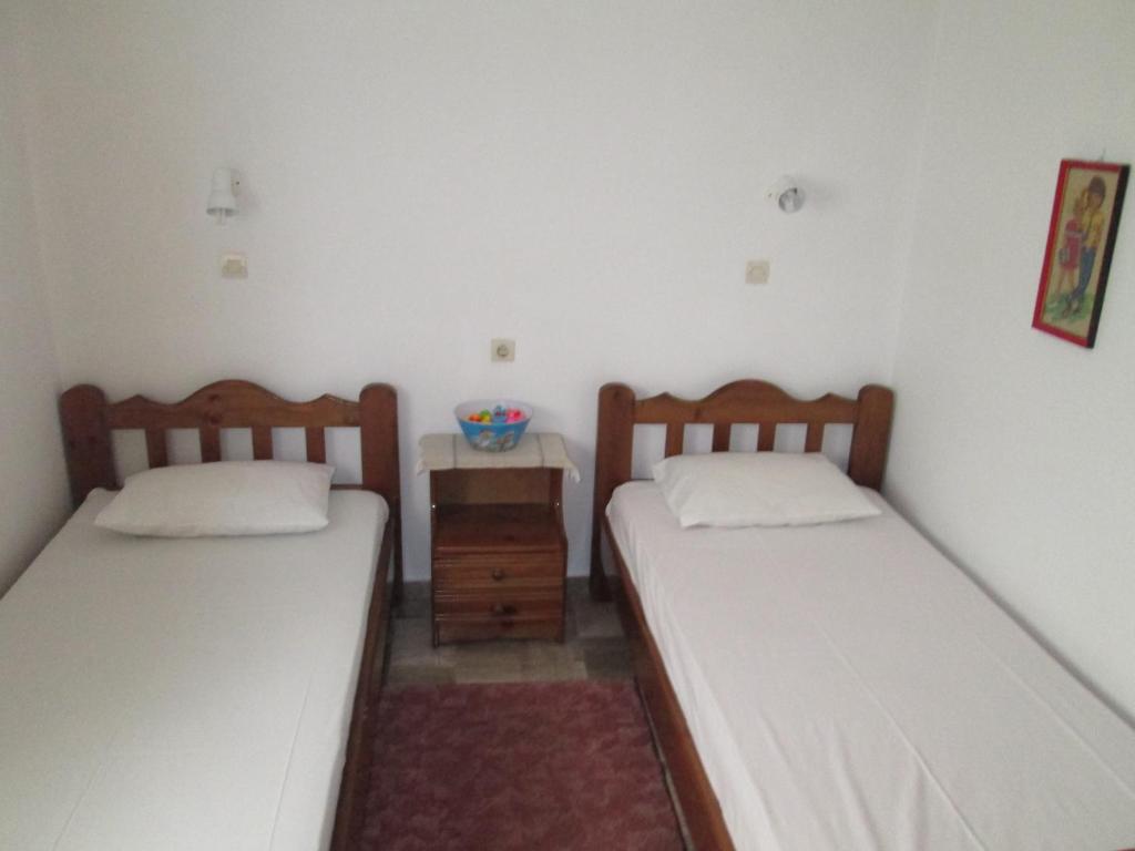 Postel nebo postele na pokoji v ubytování Bio House