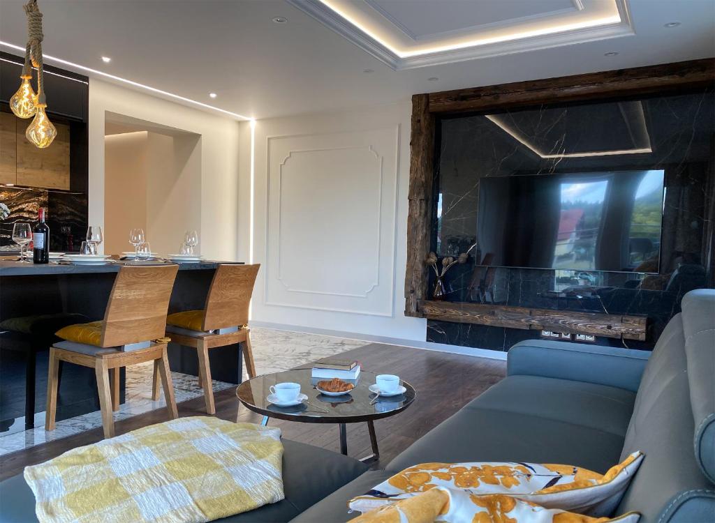 Posedenie v ubytovaní Apartament Szot