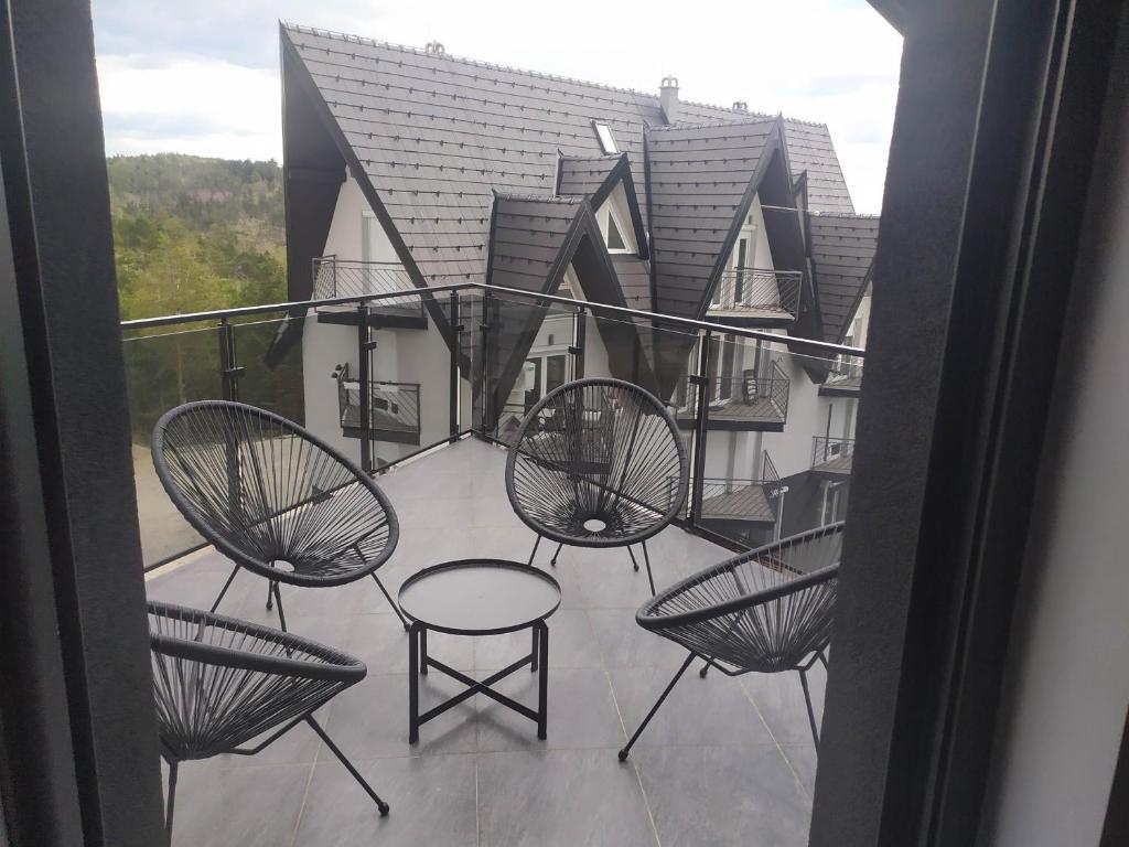 Balkón nebo terasa v ubytování Diamond Sunrise