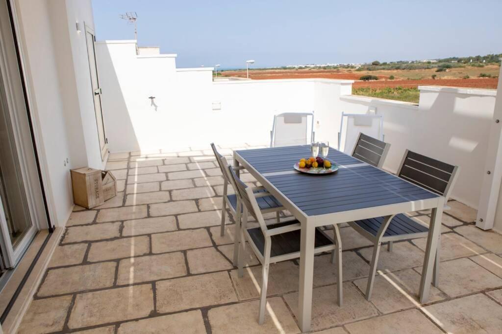 A balcony or terrace at Stupenda Mansarda vista Mare