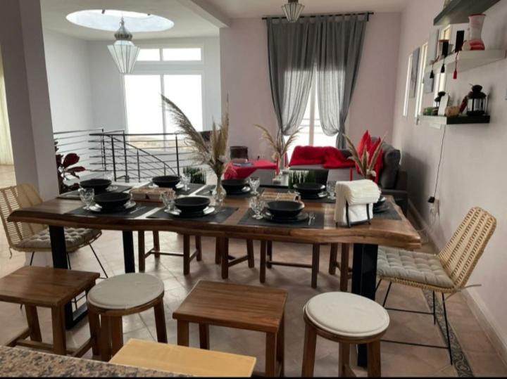 Posezení v ubytování La Casita